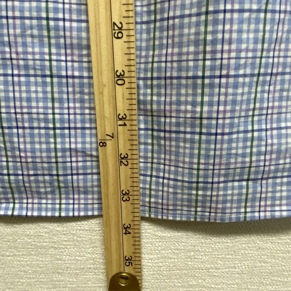 Ralph Lauren Classic Fit Button Down Long Sleeve Plaid Shirt Mens 2XL 18.5‎